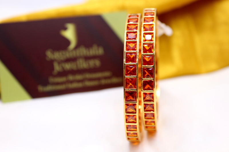 Zircon/CZ/AD One Gram Gold Finish - Square Pattern Bangles Zircon/CZ/AD One Gram Gold Finish - Square Pattern Bangles